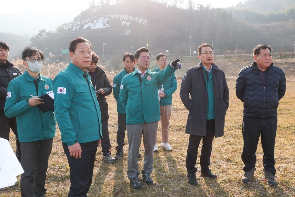 정인화 광양시장, 매화축제 준비 현장 등 찾아…소통행정 ‘시동’